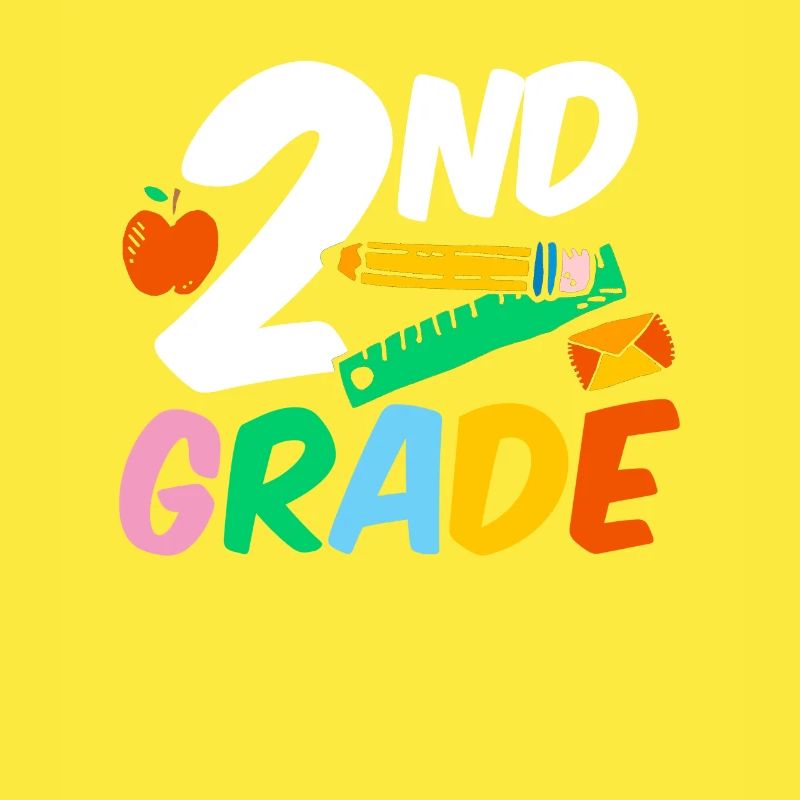 Second Grade Second Grader Teacher Student School