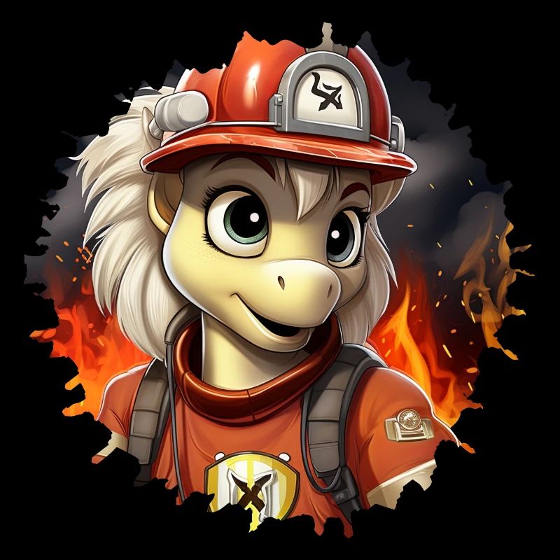 Brigade de pompiers poney