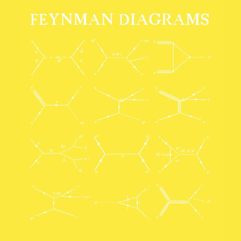 Feynman Diagrams Quantum Mechanics Physics