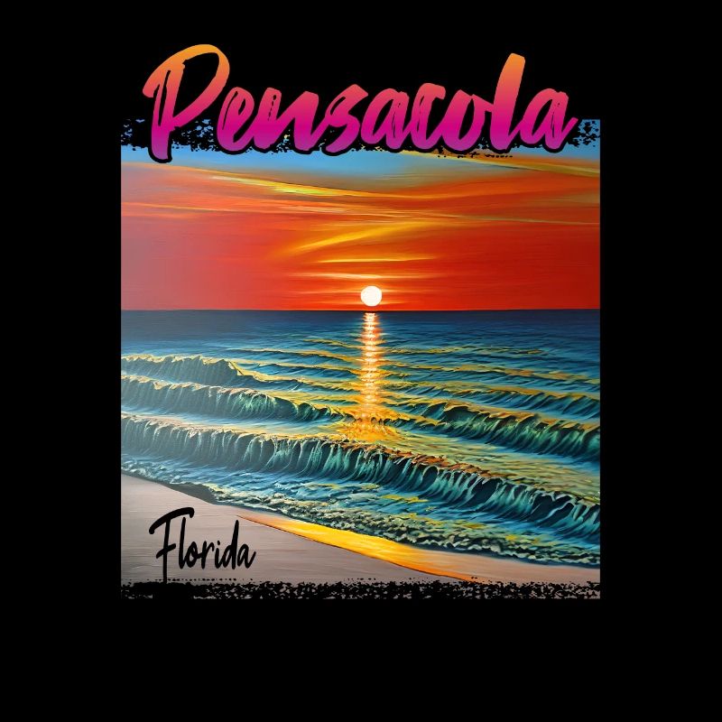 Coucher de soleil à Pensacola, Floride