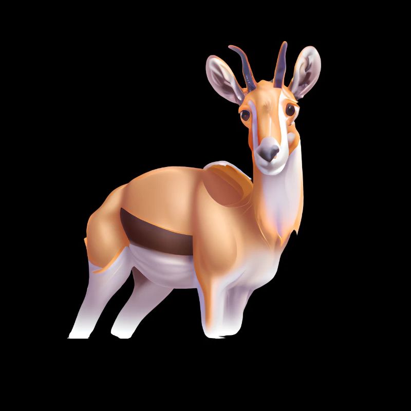 Saiga-Antilope
