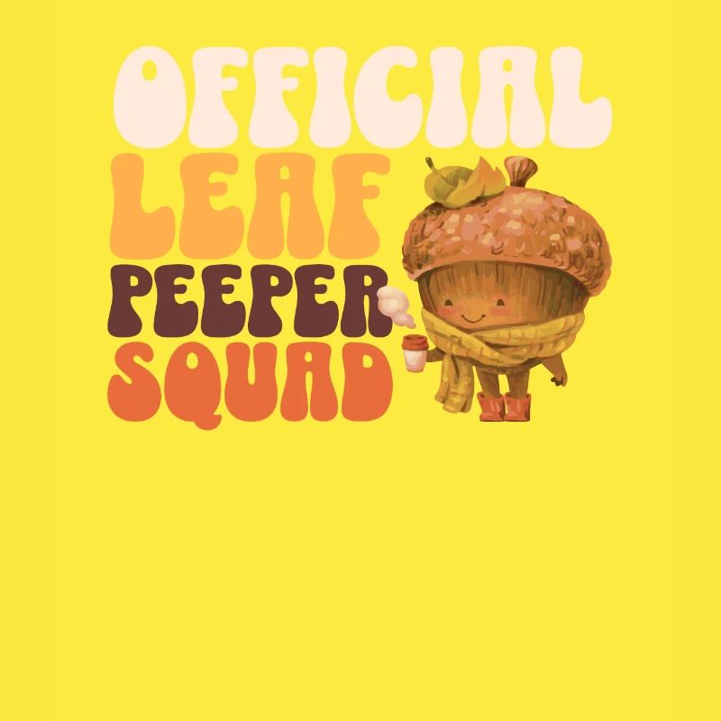 Leaf Peeper Squad Automne Feuillage Feuille Peeping Automne