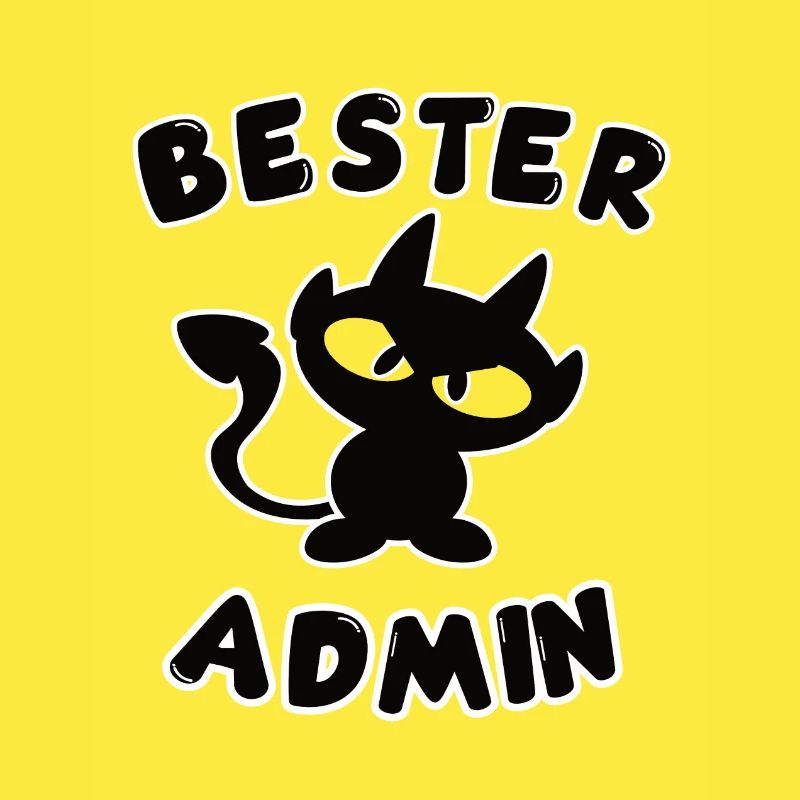 cooles bester Admin Design mit Teufelchen