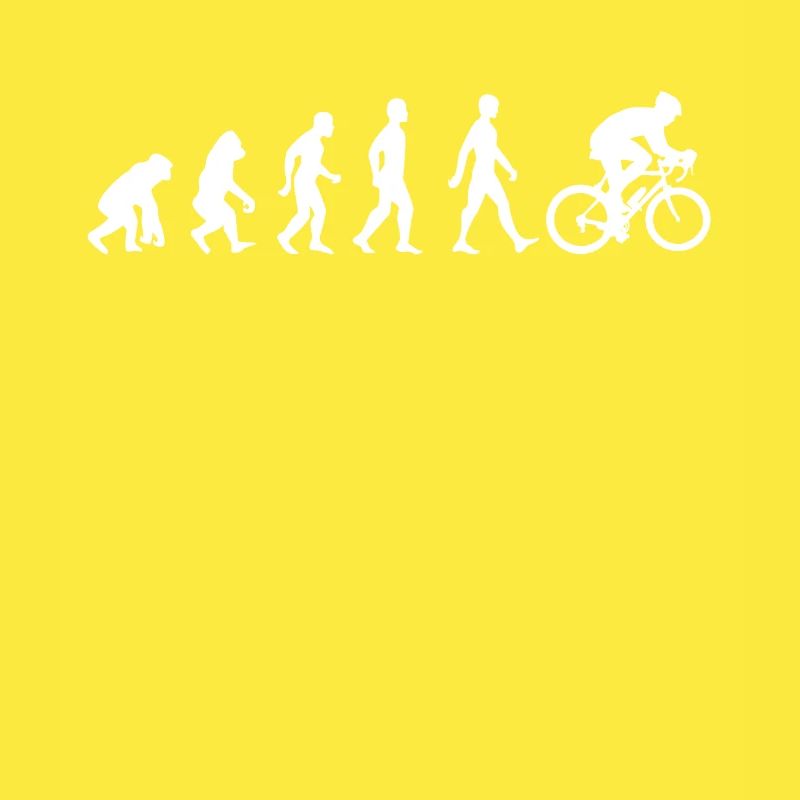 Radfahrer Evolution