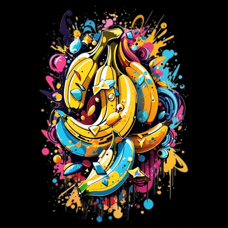 Graffiti Bananas