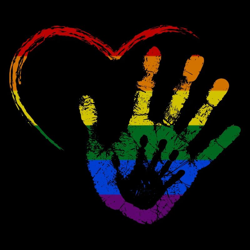 RAINBOW HAND IN HAND