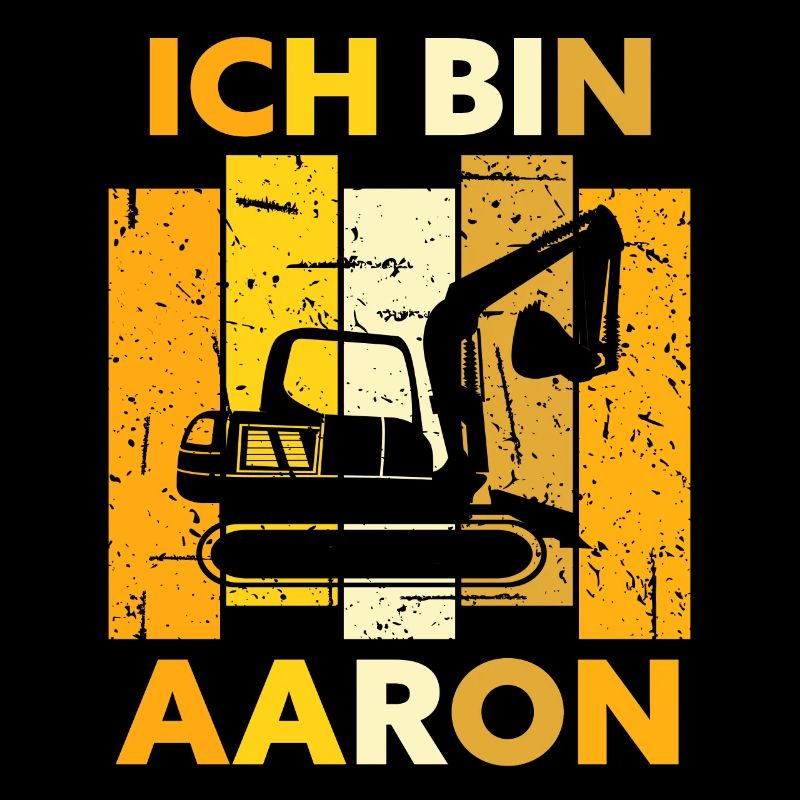Aaron Geschenk Name Namensschild Geburtstag