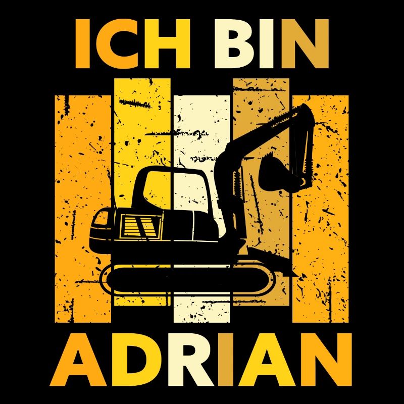 Adrian Geschenk Name Namensschild Geburtstag