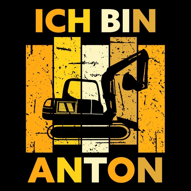 Anton Geschenk Name Namensschild Geburtstag