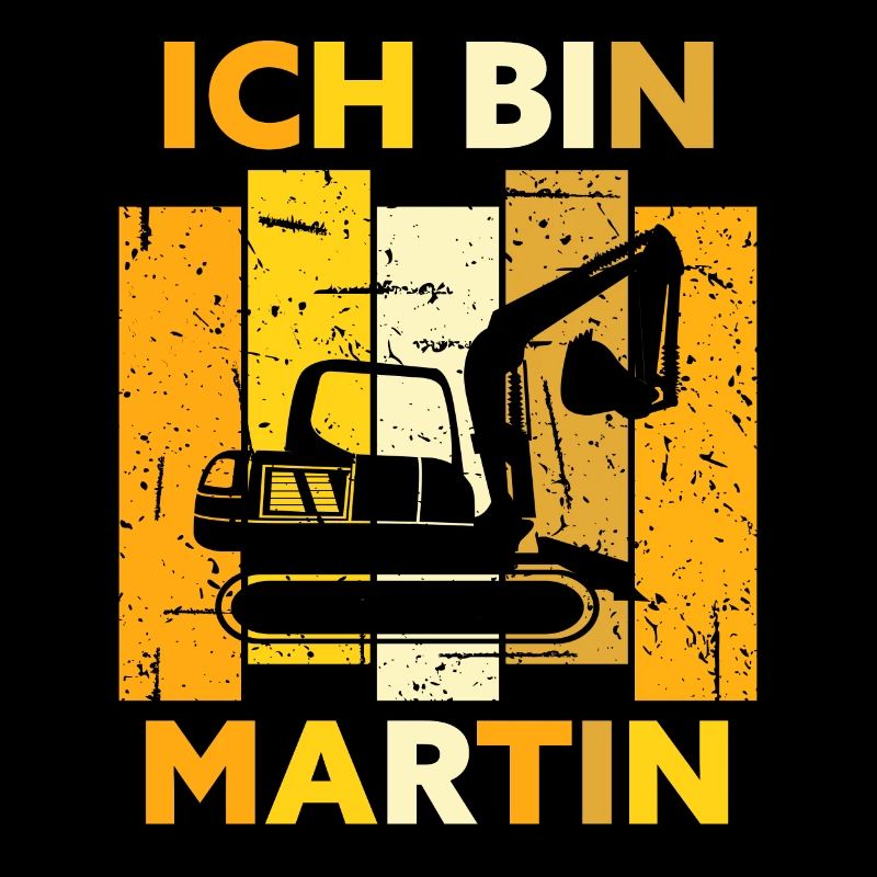 Martin Geschenk Name Namensschild Geburtstag