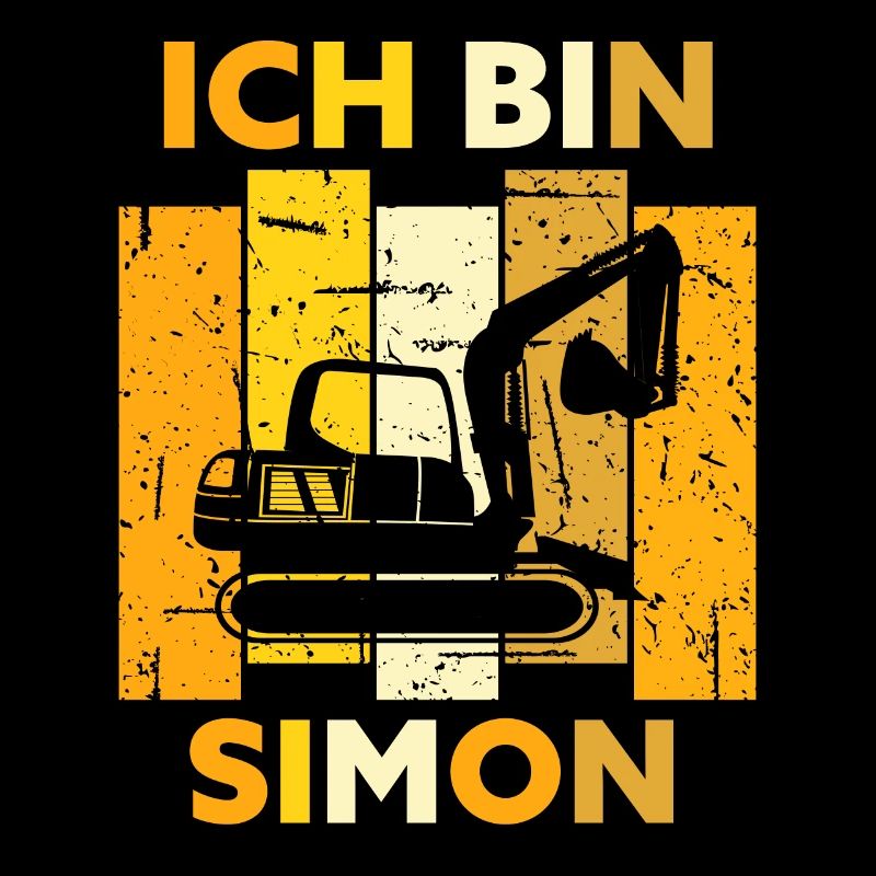 Simon Geschenk Name Namensschild Geburtstag