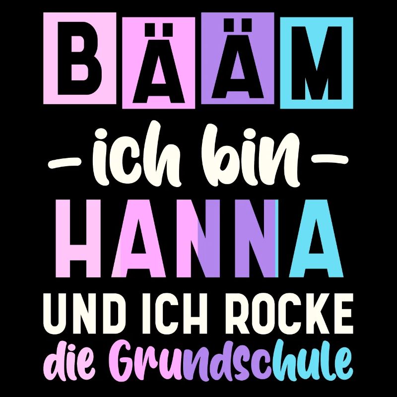 Name Hanna Geschenk Grundschule