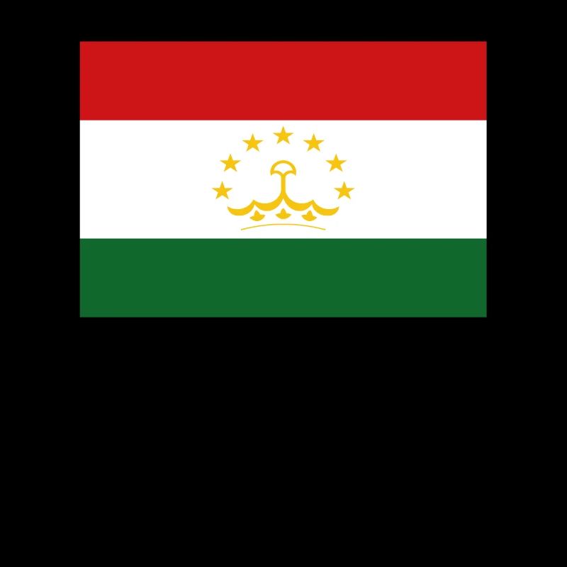 Offizielle tadschikische Flagge Tadschikisch oder Tadschikisches Land