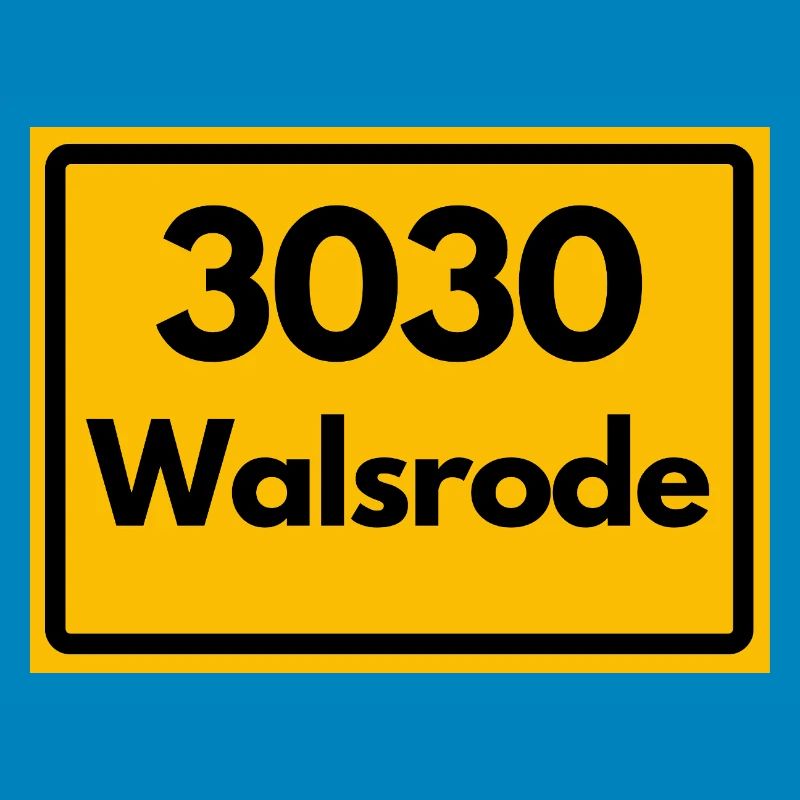 OLD POSTCODE POSTCODE RETRO 3030 WALSRODE VOGELW.