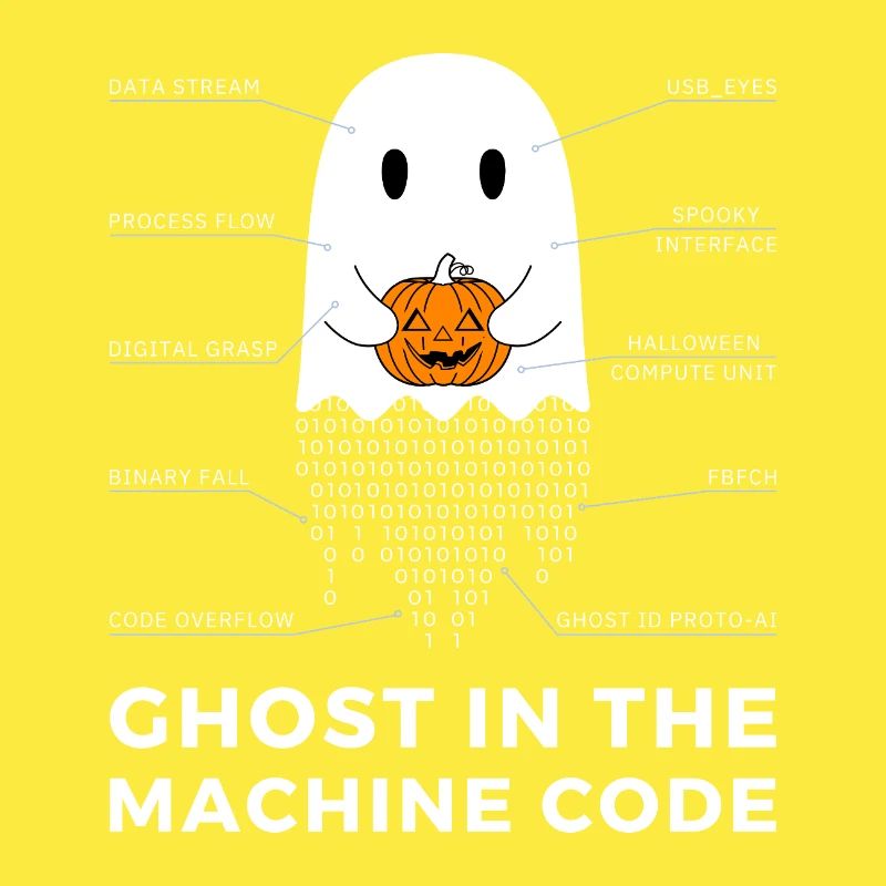 Codeur drôle, programmeur Halloween T-Shirt