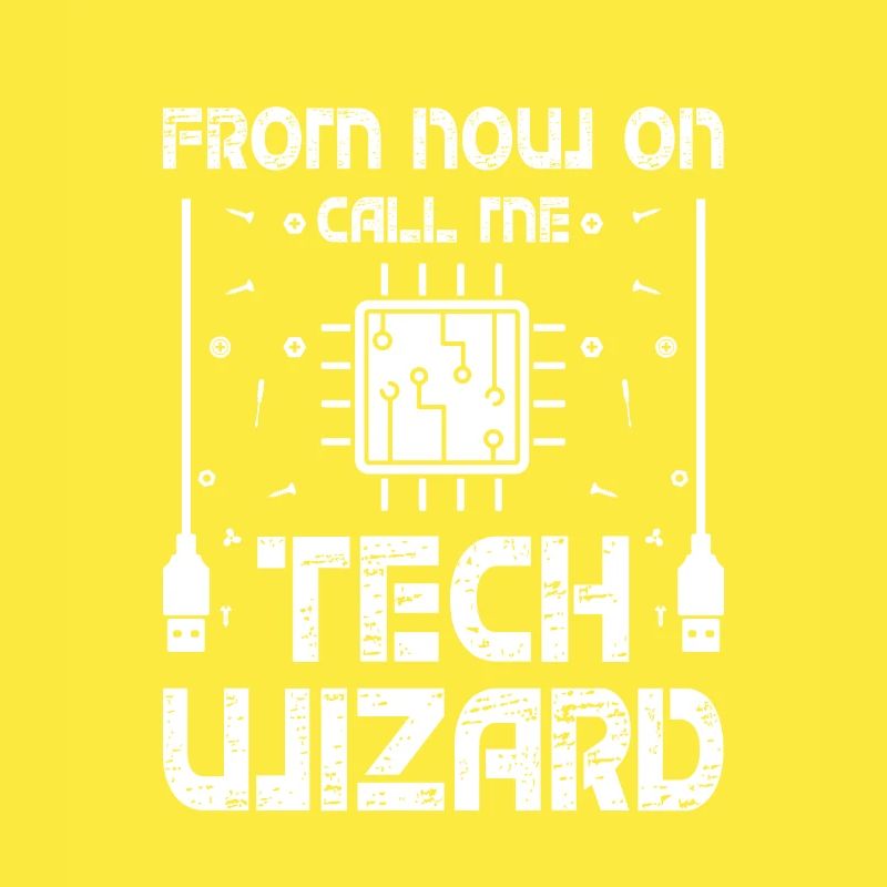 Call Me Tech Wizard Funny IT Support Computer