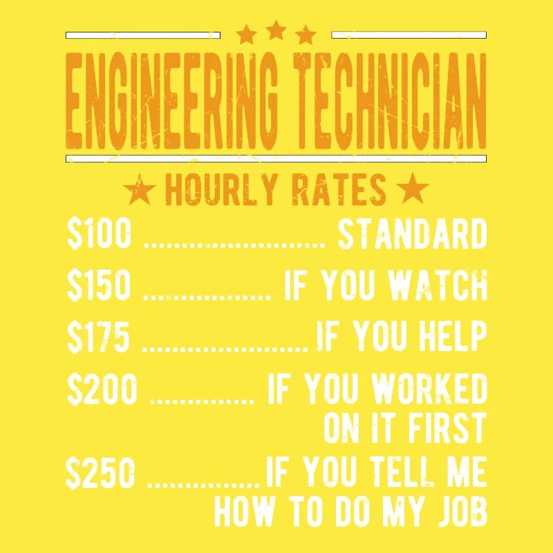 Engineering technician hourly wage