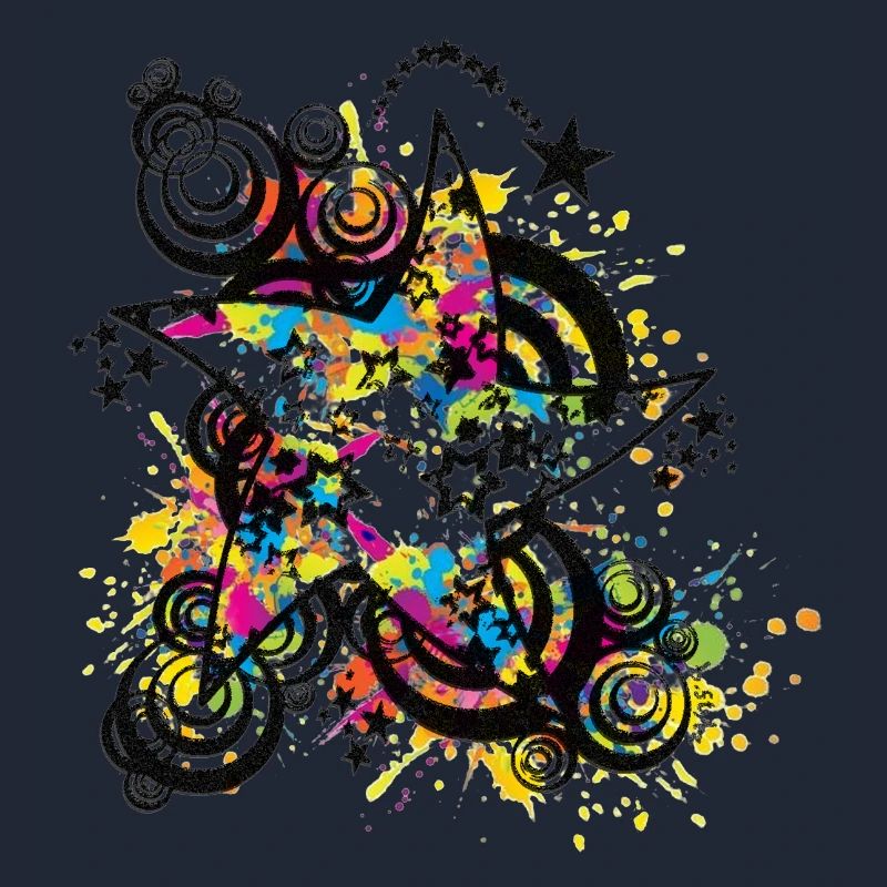 Dancing Star (Colour Splash) 01