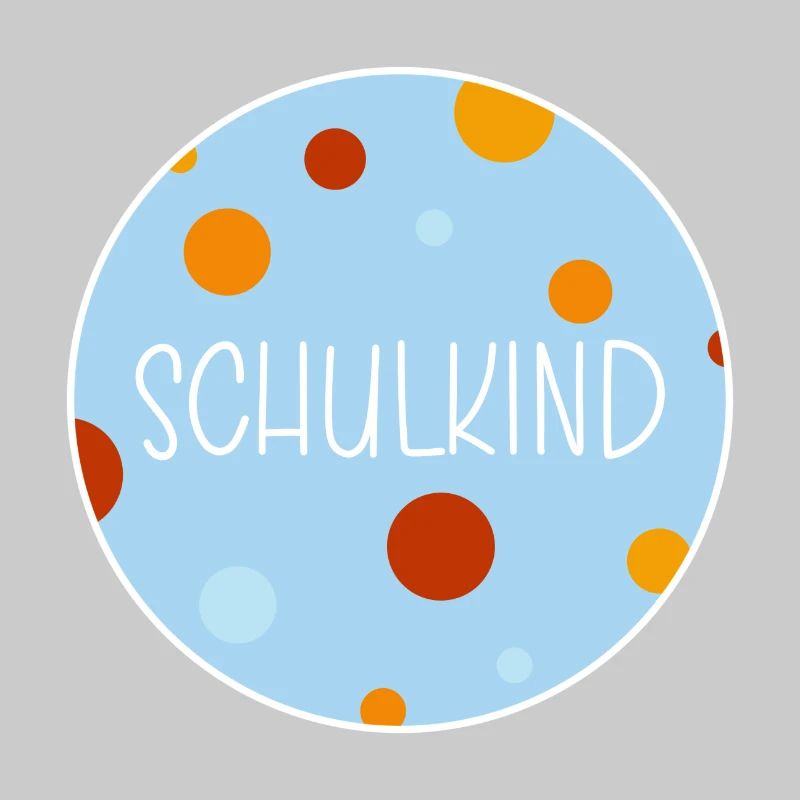 Schulkind - hellblau rote Version