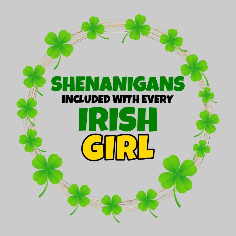 Schabernack inklusive: Irisches Mädchen St. Patrick's Day