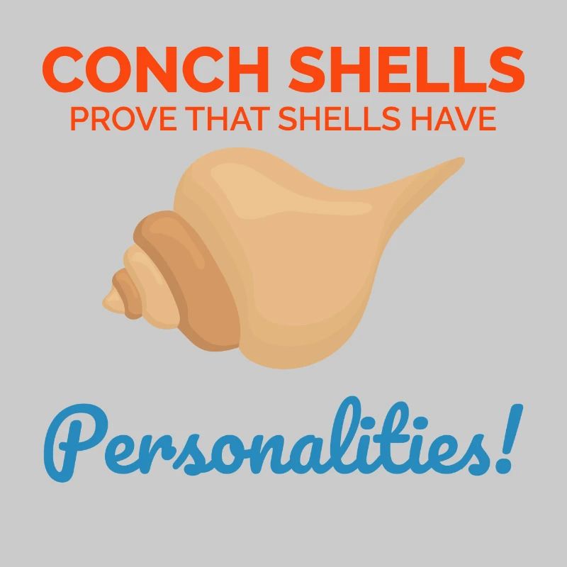 Conch Seashells Collector Beachcomber Sea Shell