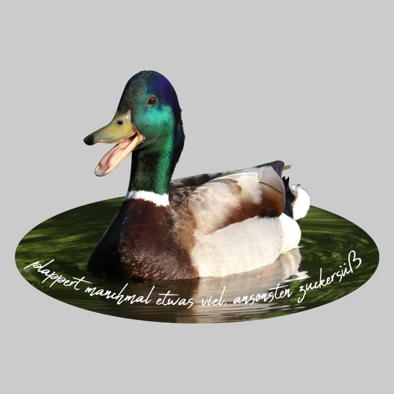 Plappermaul babble chatter duck