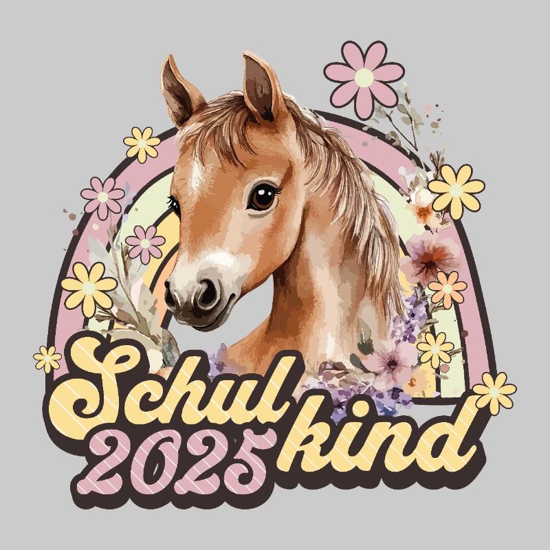 Schulkind 2025 Pferd Einschulung Schule Schüler