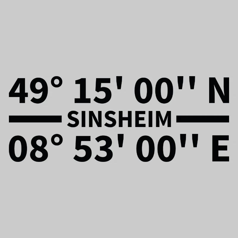 Sinsheim coordinates