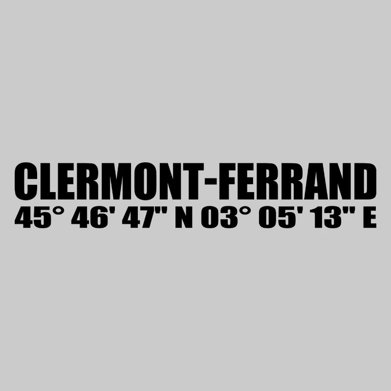 Clermont-Ferrand Coordinates