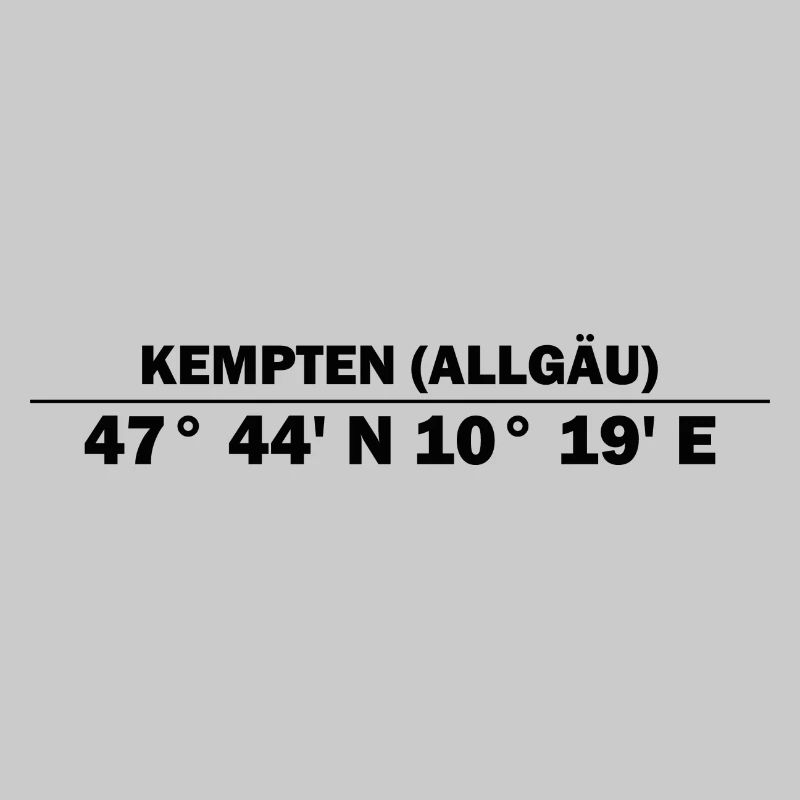 Coordonnées de Kempten (Allgäu)
