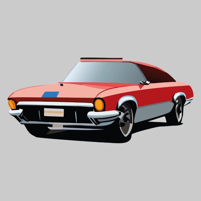 Roter Oldtimer