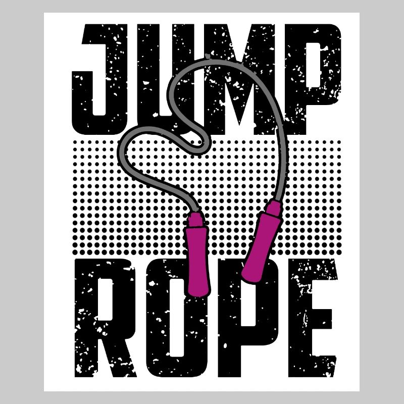 Jumping Rope Graphic Rope Jumping Rope Skipping Si