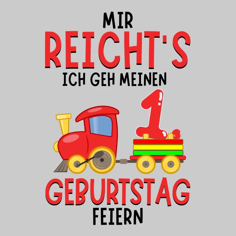 1. Geburtstag Geburtstagsgeschenk mit Eisenbahn