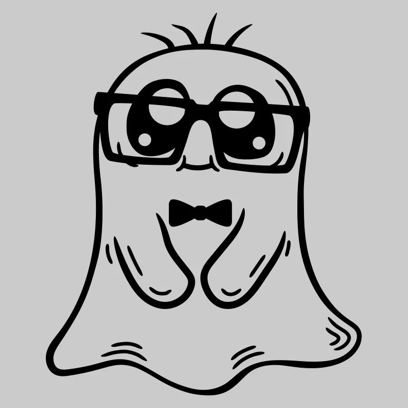 Sympathique Nerd Ghost Comic