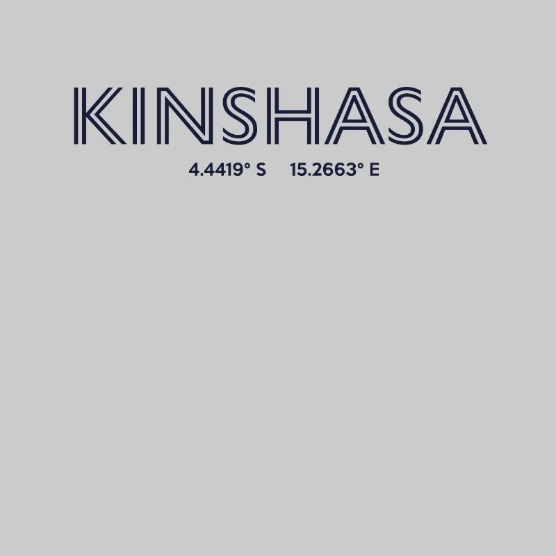 Congo City Coordinates - Kinshasa