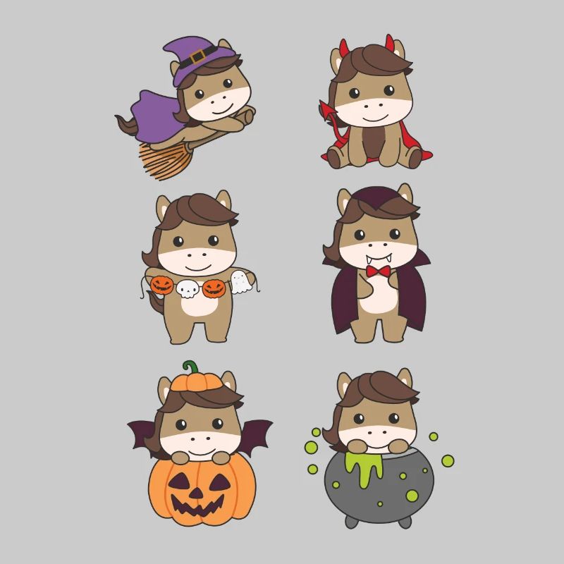 Cheval Halloween Devil Pumpkin Vampire Costume