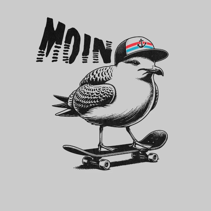 Moin Skater Möwe