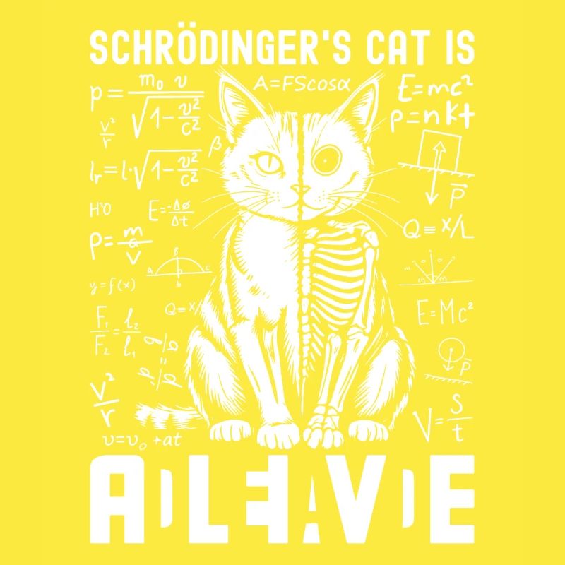 Schrödingers Katze Dead and Alive