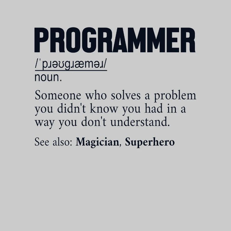 Programmeur Définition Développeur logiciel Codeur