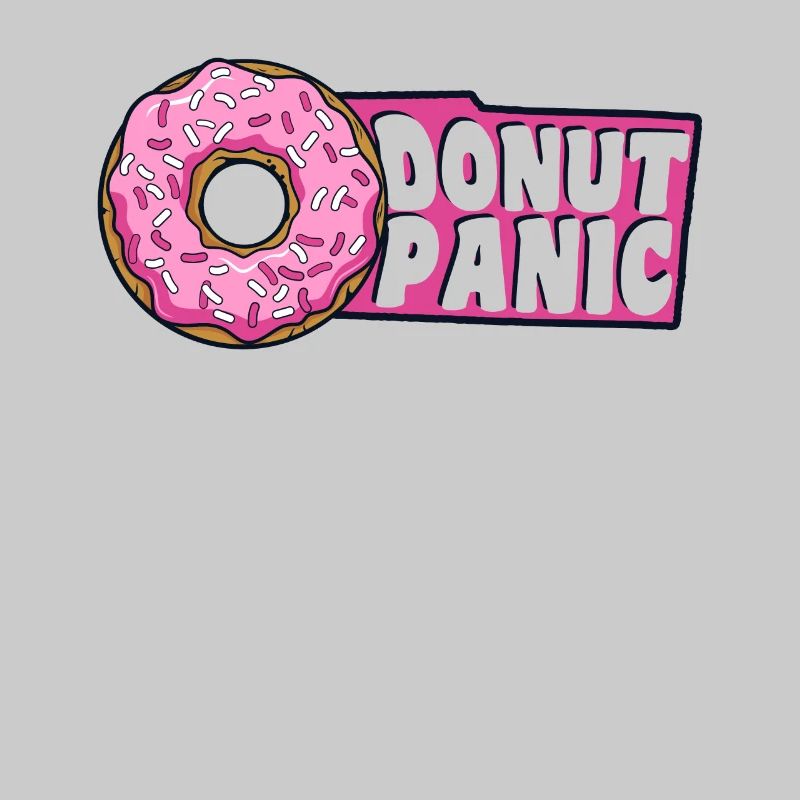 Donut Panic Doughnut Glazed Maker Lover Donut