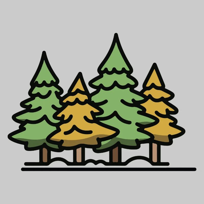 Wald Bäume