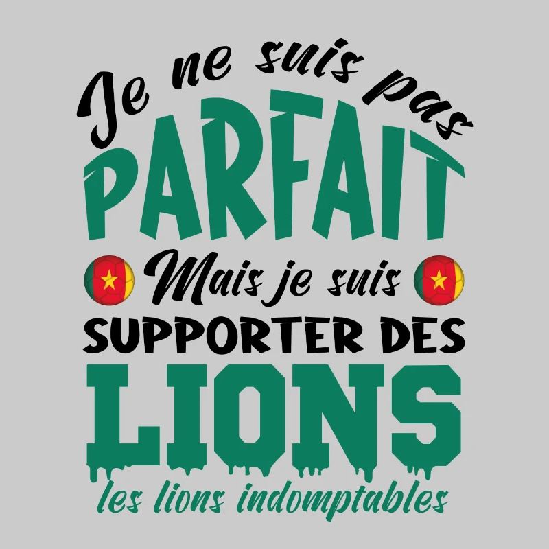 je supporte Les Lions indomptables, Cameroun