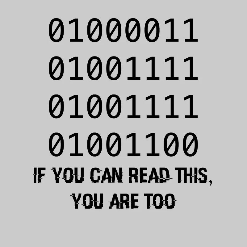 Cadeau Développeurs De Code Binaire Informatique