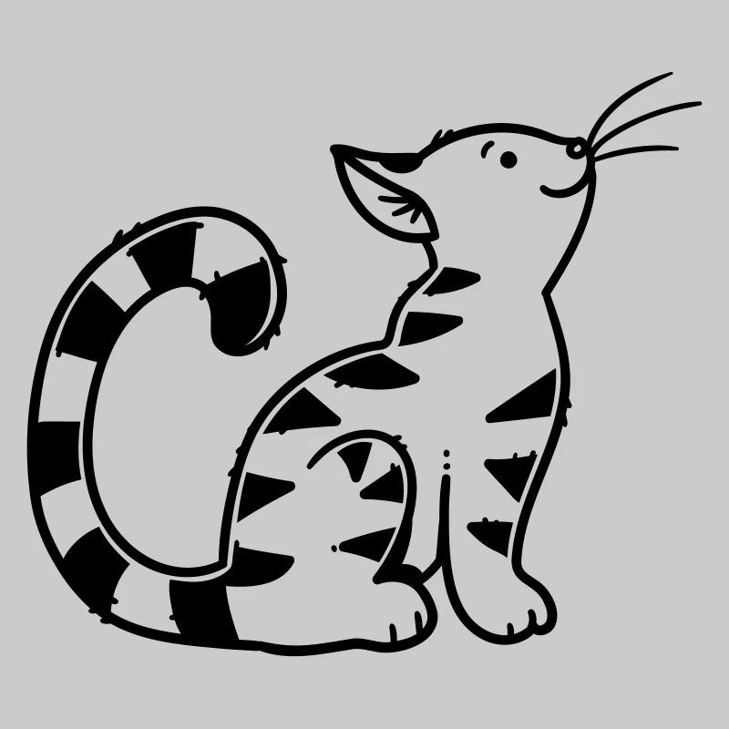 Chaton de dessin animé
