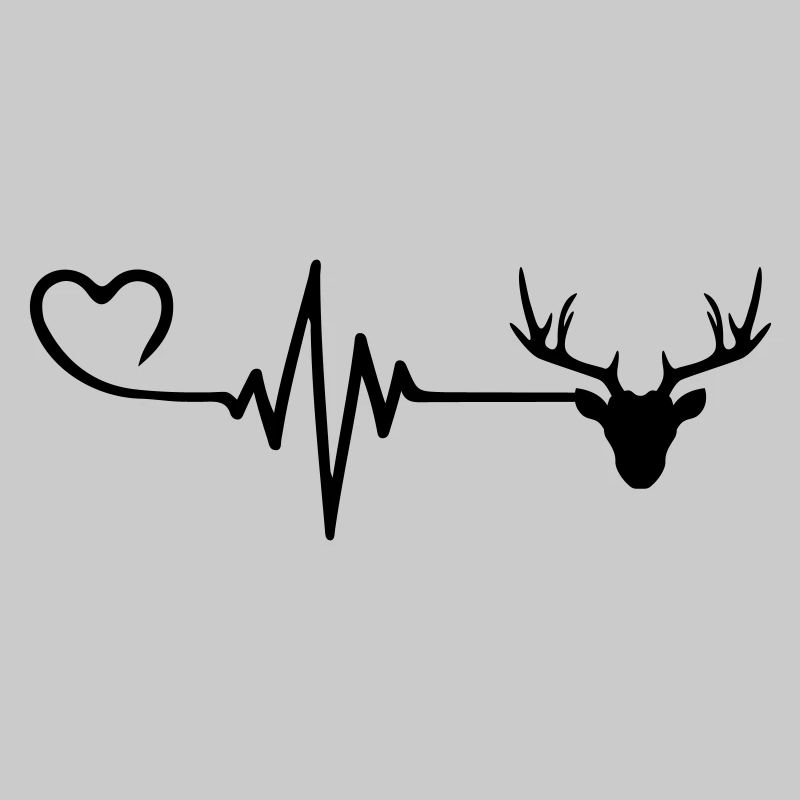 Deer Deer Pulse Heart Love