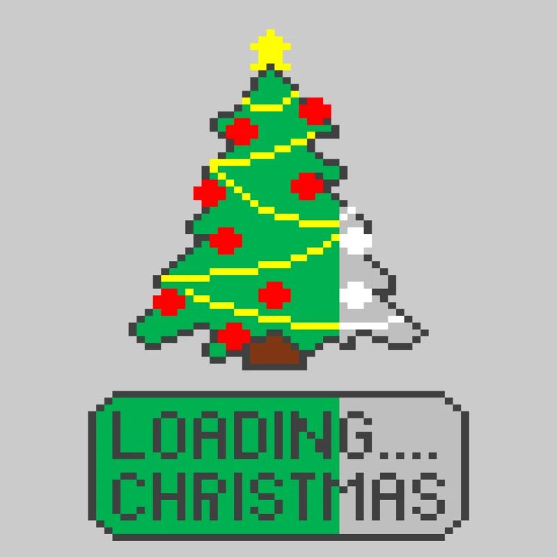 Loading Xmas tree