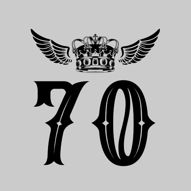 70 Couronne de numéros