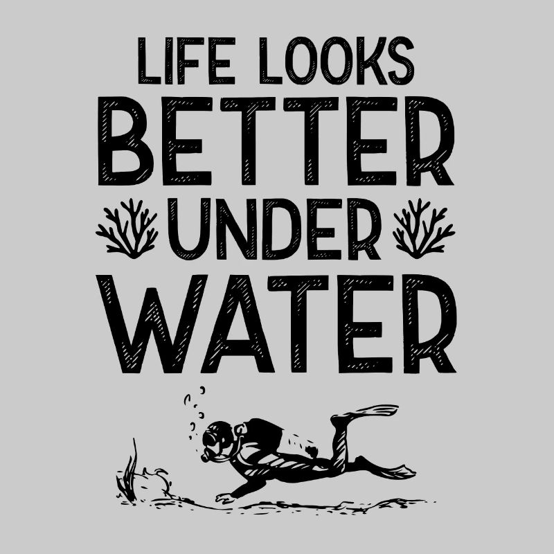 Diving underwater