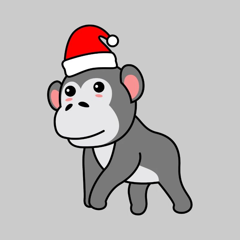 Gorilla Comic Noël Noël