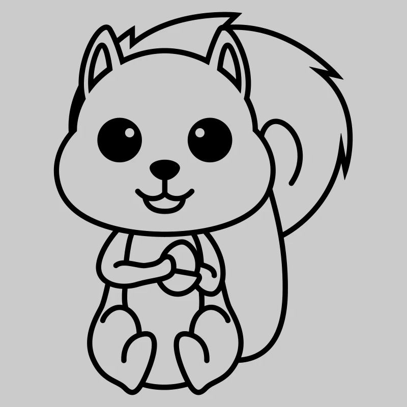 Eichhörnchen Comic Tier